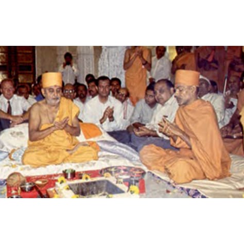 Inauguration of Neasden Temple, 1995