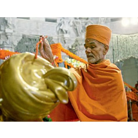 Inauguration of Swaminarayan Akshardham, Delhi, 2005