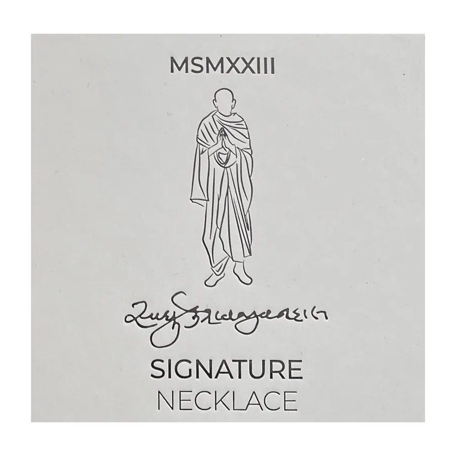 MSM Signature Black Pendant
