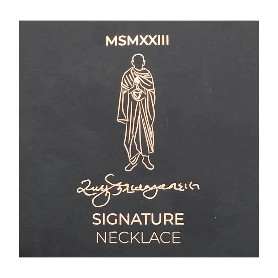 MSM Signature Rose Gold Pendant