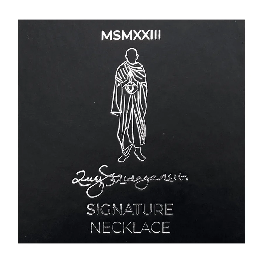 MSM Signature Silver Pendant