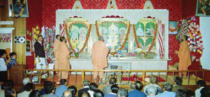 Islington Mandir — photograph 2 of 3 from the UK Prasadi Yatra Guidebook