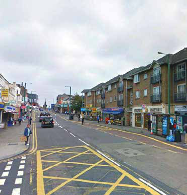 Ealing Road, photographed for the UK Prasadi Yatra Guidebook