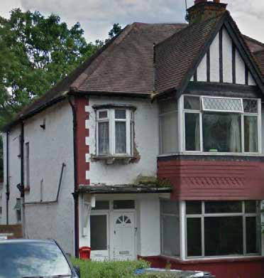 Manor Drive, photographed for the UK Prasadi Yatra Guidebook