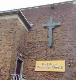The Methodist Church, photographed for the UK Prasadi Yatra Guidebook