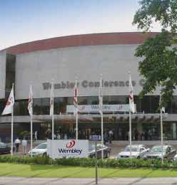 Wembley Conference Centre, photographed for the UK Prasadi Yatra Guidebook