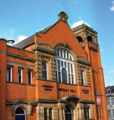 Wesley Hall, photographed for the UK Prasadi Yatra Guidebook