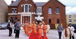 Preston Mandir, photographed for the UK Prasadi Yatra Guidebook