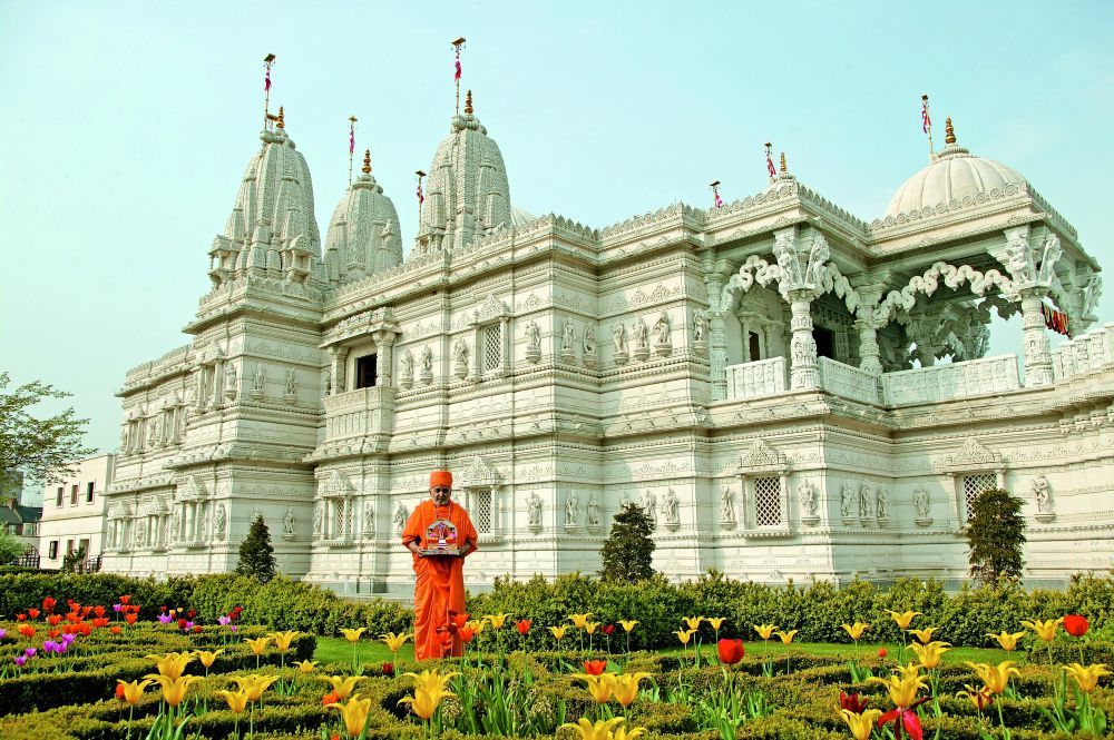 BAPS Shri Swaminarayan Mandir, Neasden, archive photograph 1