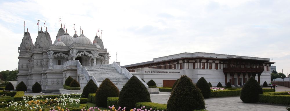 BAPS Shri Swaminarayan Mandir, Neasden, archive photograph 3