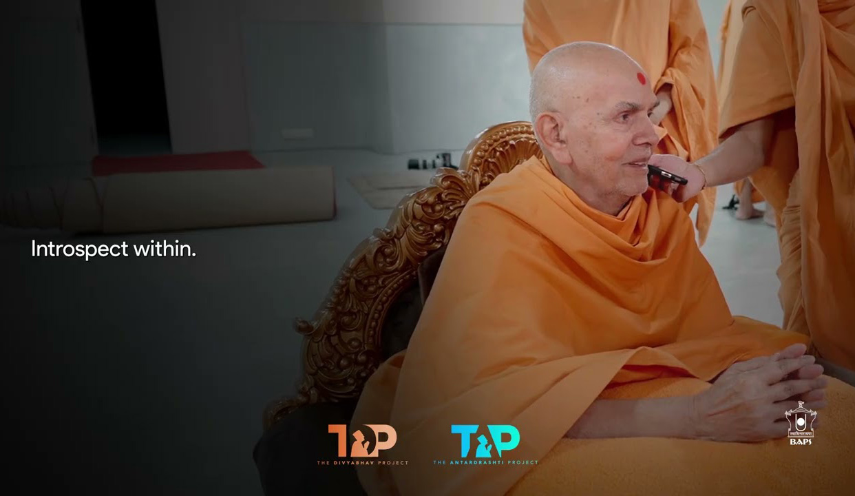 “How should we prepare for your visit?” | Mahant Swami Maharaj in London 2023