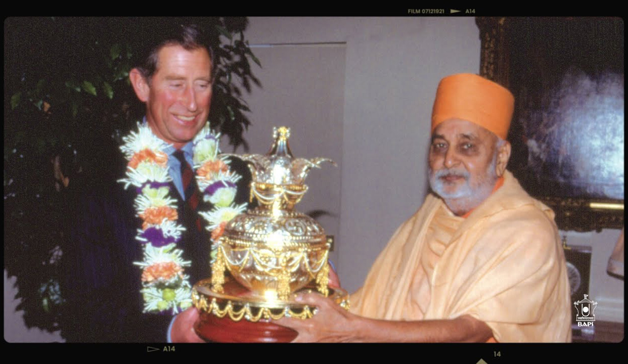 Coronation Message from Yogvivekdas Swami to HM King Charles III