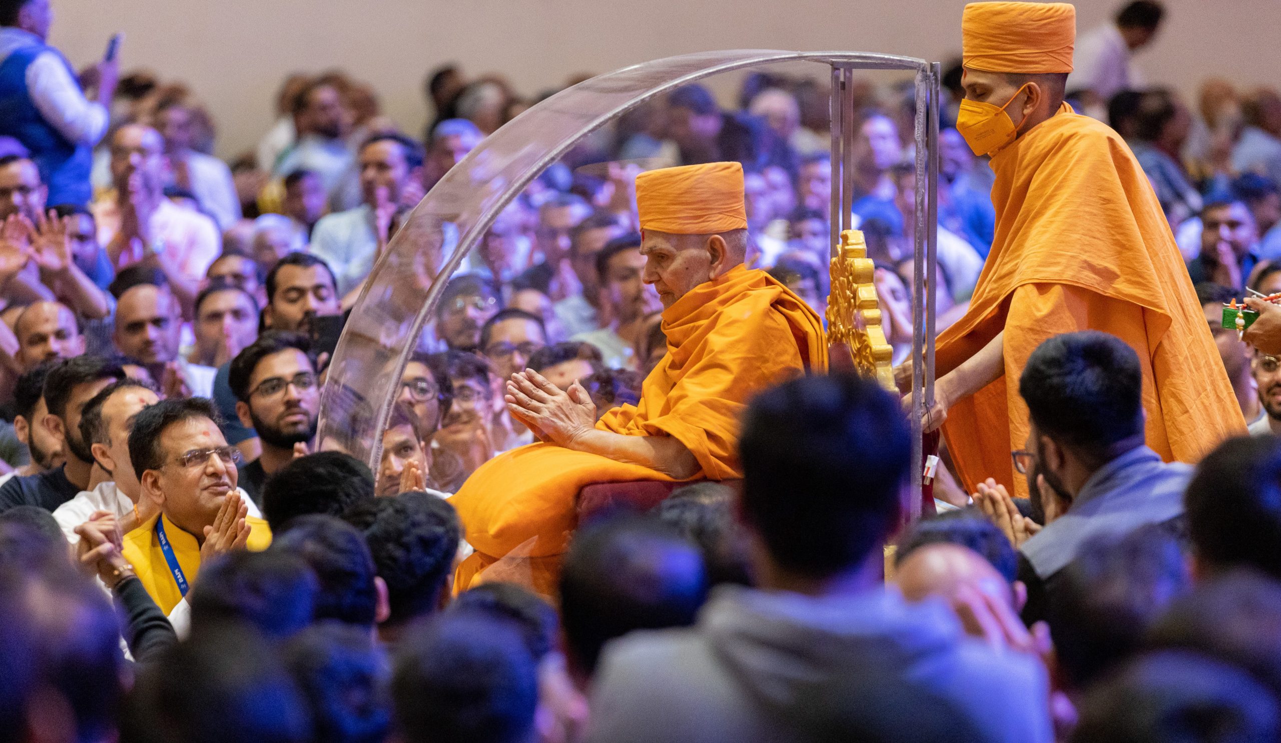 HH Mahant Swami Maharaj’s Vicharan, London, UK