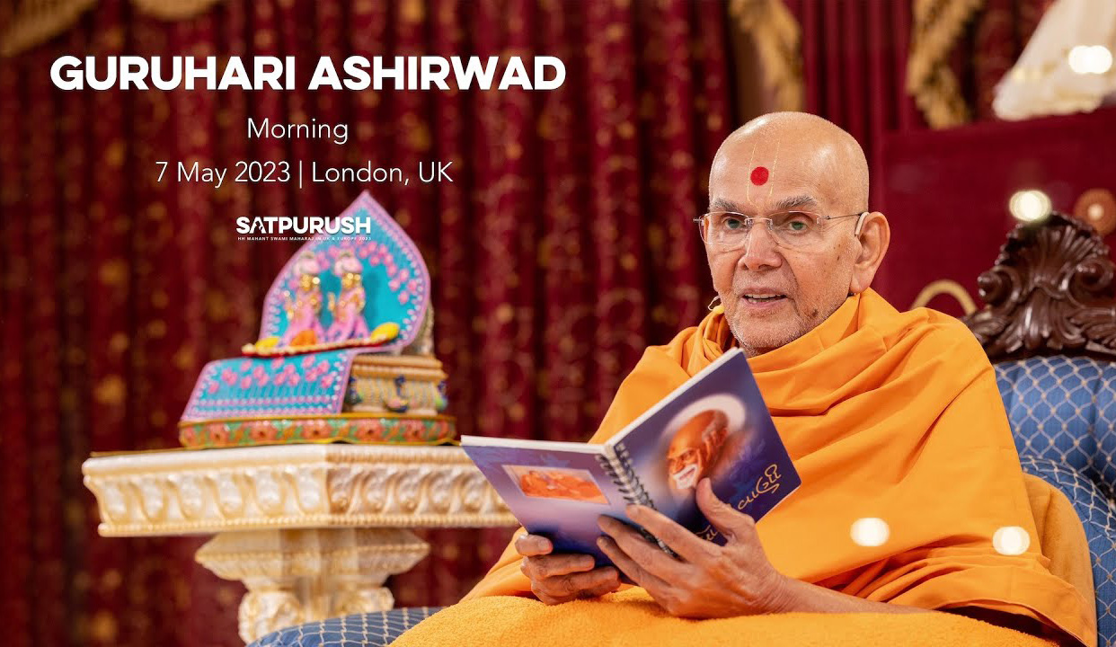 Guruhari Ashirwad, Morning, London, UK