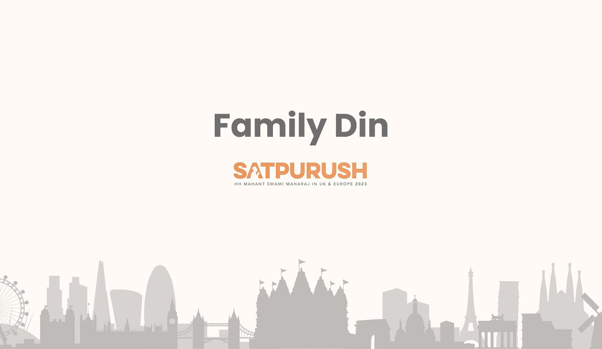 Family Din | Satsang At Home: A New Way. Swami’s Way.