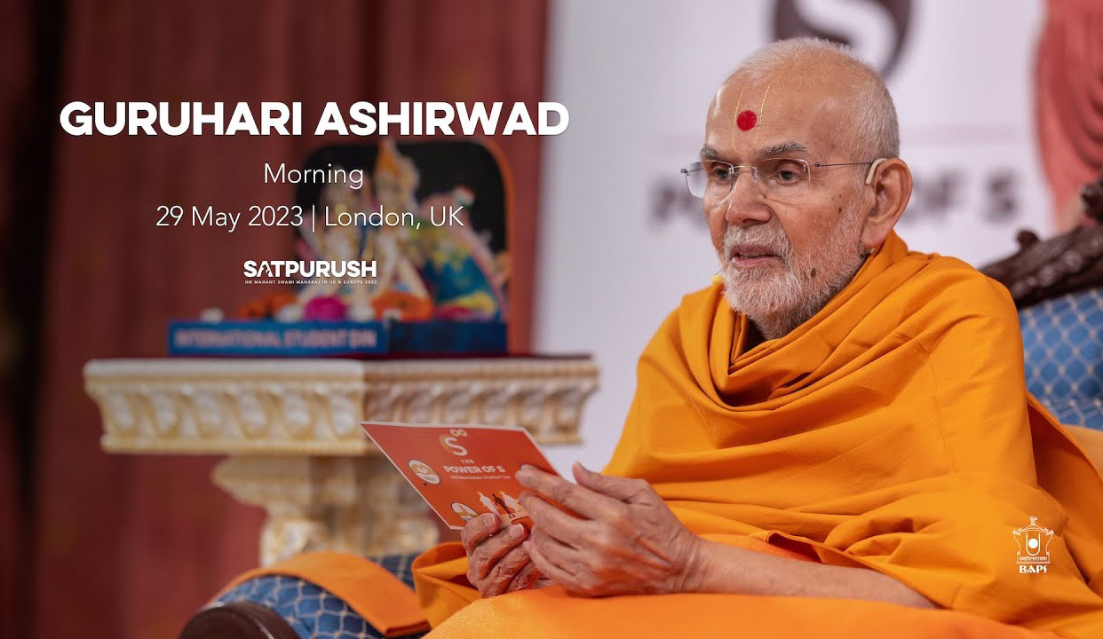 Guruhari Ashirwad, Morning, London, UK | International Student Din