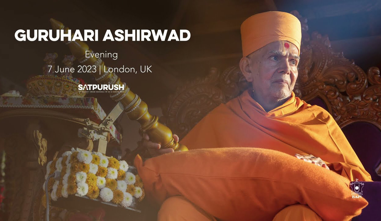 Guruhari Ashirwad, Evening, London, UK | Rangotsav